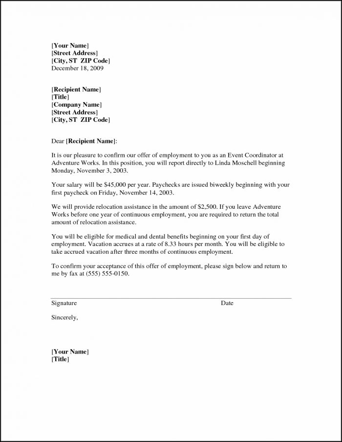Free Sample Relocation Cover Letter Free Sample Relocation Cover Letter
