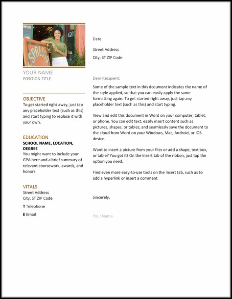 free printable cover letter templates microsoft word cover letter