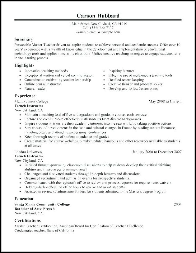 Samples Of Resumes And Cover Letters Samples Of Resumes And Cover Letters