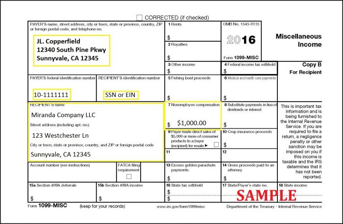 1099 Employee Form Printable 2018 1099 Employee Form Printable 2018