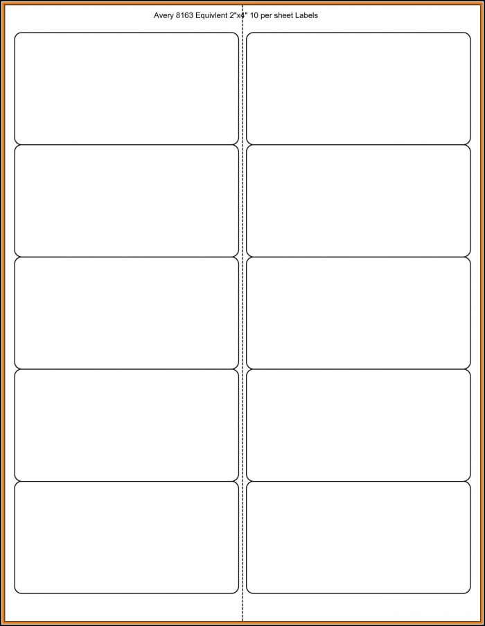 2x4 Shipping Label Template 2x4 Shipping Label Template