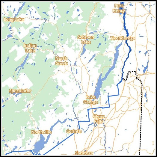 Adirondack Trail Map Interactive Adirondack Trail Map Interactive