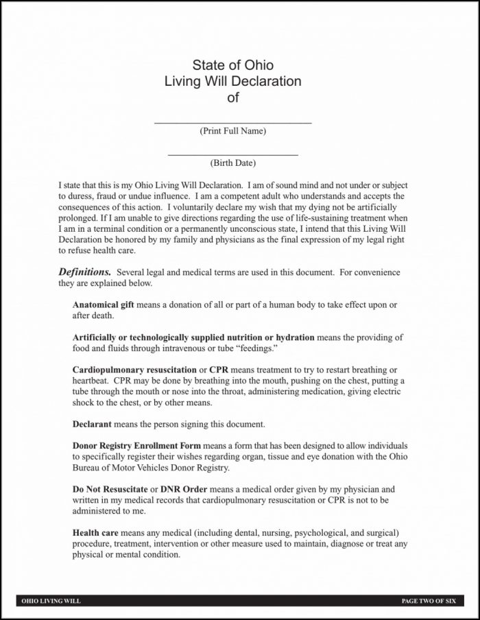 Advance Healthcare Directive Form Nsw Advance Healthcare Directive Form Nsw