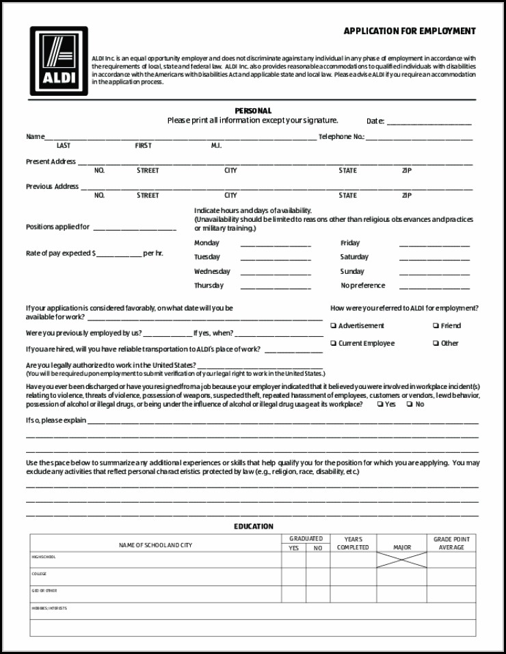Aldi Undertaking Software program Printable - Endeavor Courses : Resume picture relating to Kfc Printable Applications called Aldi Process Software package Printable - Activity Programs : Resume