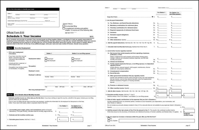 Bankruptcy Chapter 7 Forms Ny Bankruptcy Chapter 7 Forms Ny