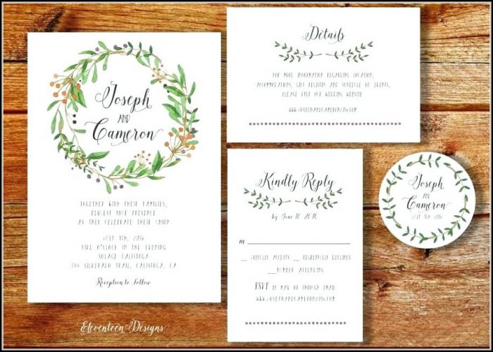 Boho Wedding Invitations Templates Boho Wedding Invitations Templates