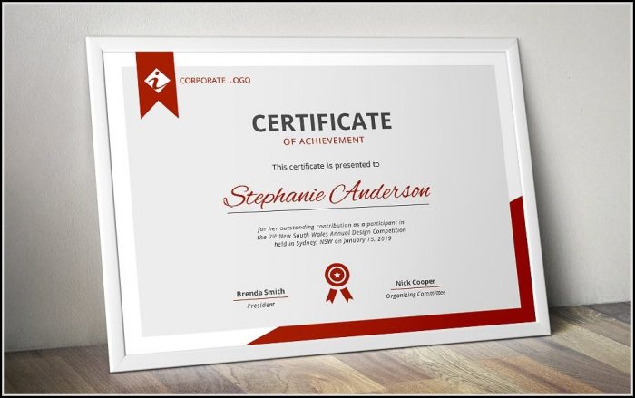 Business Certificate Templates Business Certificate Templates