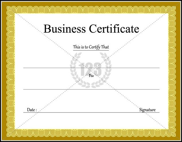 Business Certificate Templates Free Download Business Certificate Templates Free Download