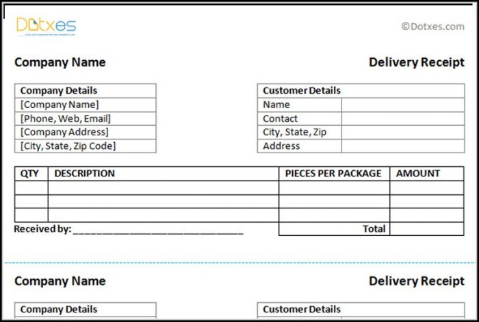 Cash On Delivery Invoice Template Cash On Delivery Invoice Template