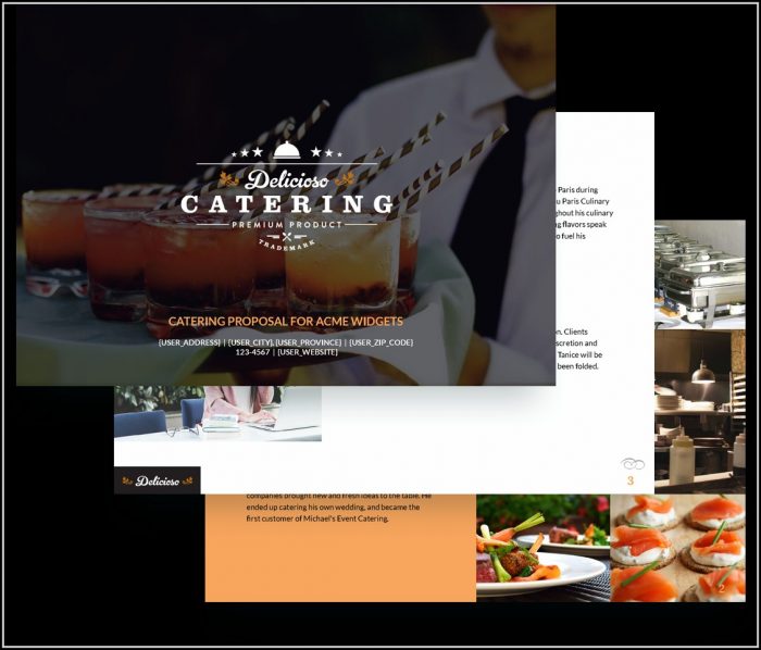Catering Proposal Template Free Catering Proposal Template Free