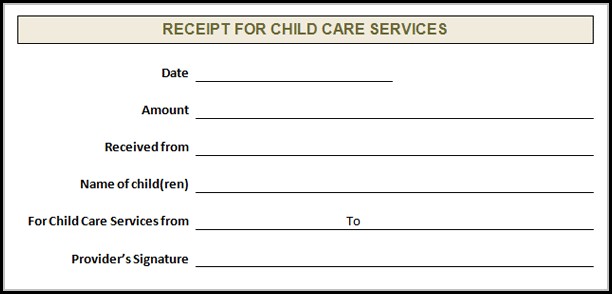 Child Care Invoice Template Free Child Care Invoice Template Free