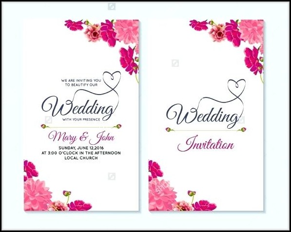 Christian Wedding Card Templates Free Download Christian Wedding Card Templates Free Download