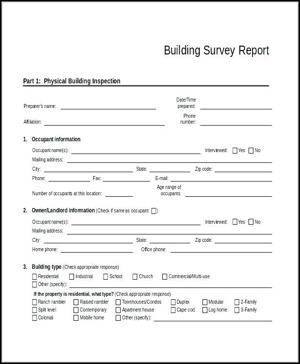 Condo Inspection Report Template Condo Inspection Report Template