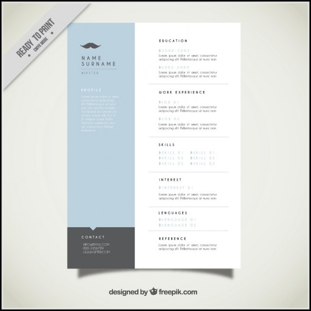 Contemporary Resume Templates Free Download Contemporary Resume Templates Free Download