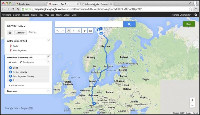 Create A Route Map With Multiple Stops Create A Route Map With Multiple Stops