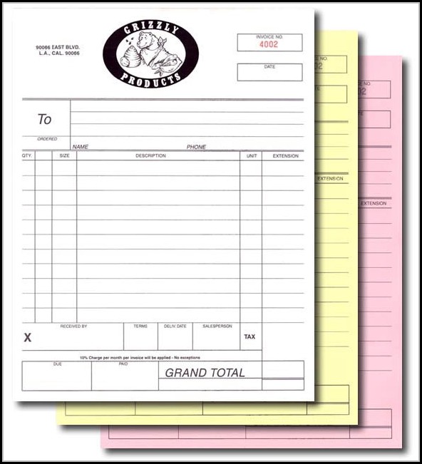 Custom Carbonless Forms Canada Custom Carbonless Forms Canada
