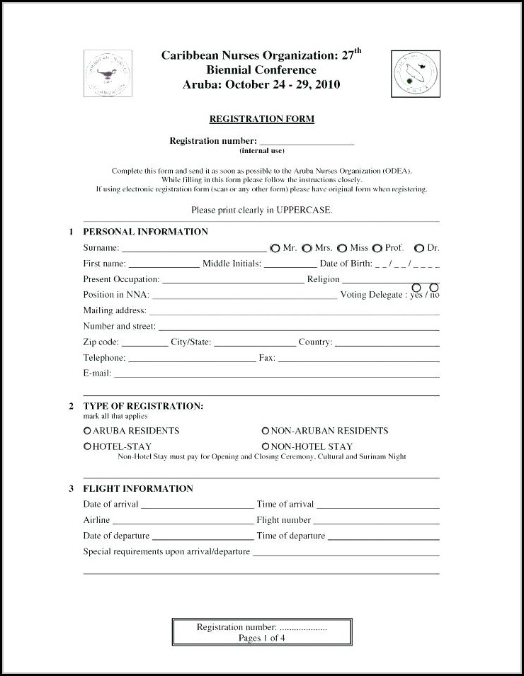 employee registration form template free download job applications