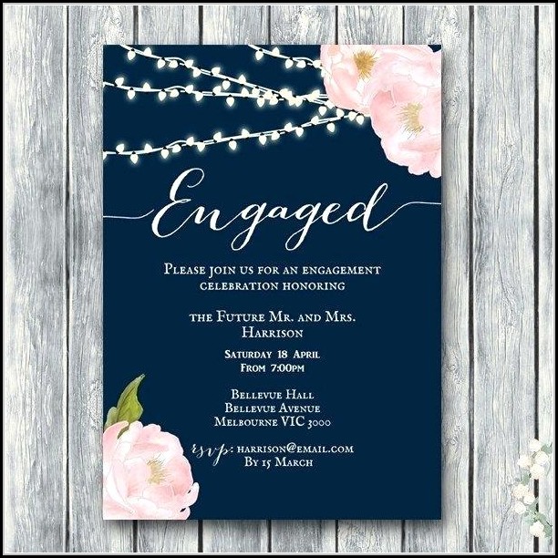 Engagement Invite Templates Online Engagement Invite Templates Online