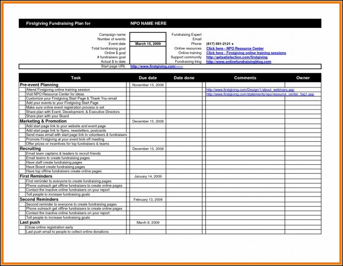 Event Planning Worksheet Template Event Planning Worksheet Template