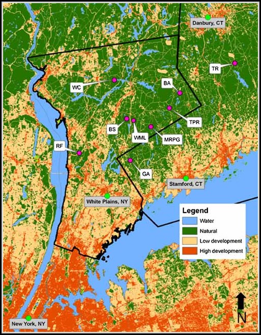 Fairfield And Westchester County Map Fairfield And Westchester County Map