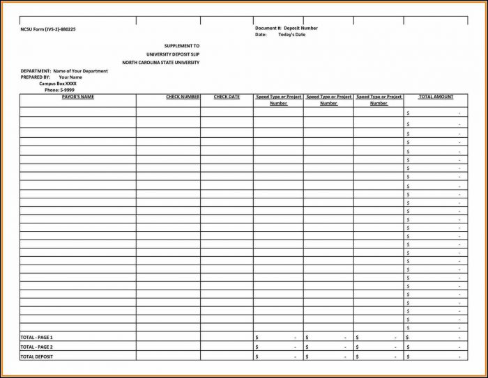 Quickbooks Deposit Slip Template Absolutely free - Template 2 : Resume photo regarding Free Printable Deposit Slips Template for Quickbooks named Quickbooks Deposit Slip Template Cost-free - Template 2 : Resume