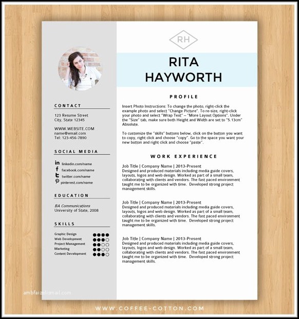 Free Resume Layout Download Free Resume Layout Download