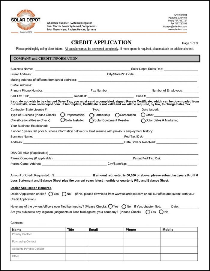 Home Depot Application For Job Home Depot Application For Job