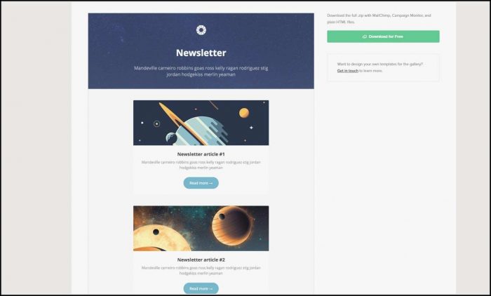 Mailchimp Event Templates Mailchimp Event Templates