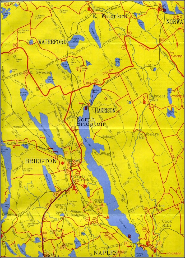 Maine Snowmobile Trail Maps Maine Snowmobile Trail Maps