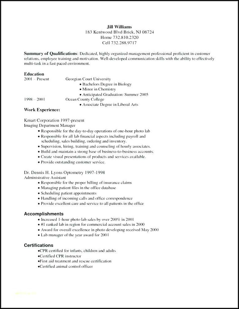 Medical Billing And Coding Resumes - Free Resume Templates