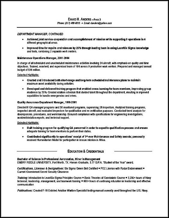 Military Resume Builder Examples Military Resume Builder Examples