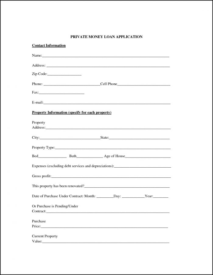 Money Loan Contract Template Money Loan Contract Template