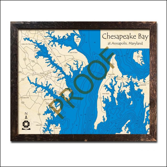 Nautical Wood Maps Annapolis Nautical Wood Maps Annapolis