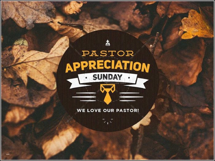 Pastor Appreciation Day Program Template Pastor Appreciation Day Program Template