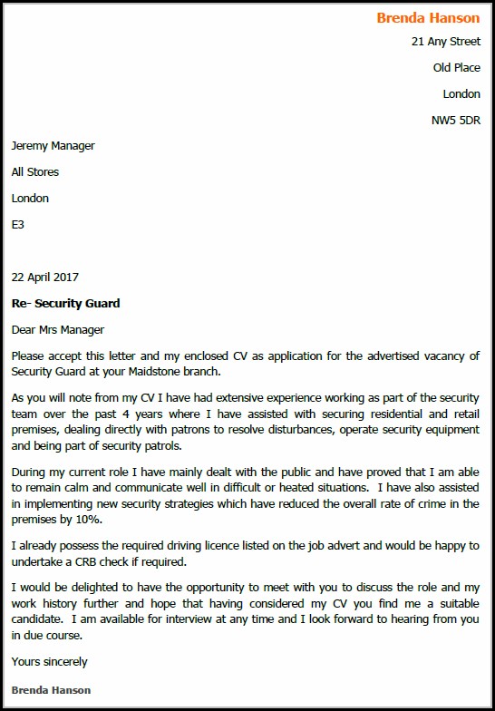 Security Guard Job Application Security Guard Job Application