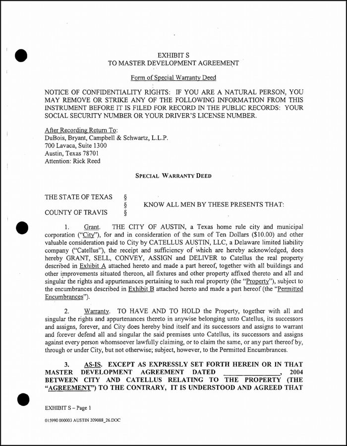 Texas Warranty Deed Form Free Texas Warranty Deed Form Free