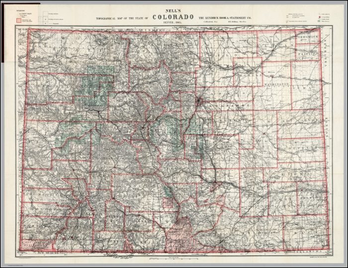 Topographical Map Of Colorado Topographical Map Of Colorado