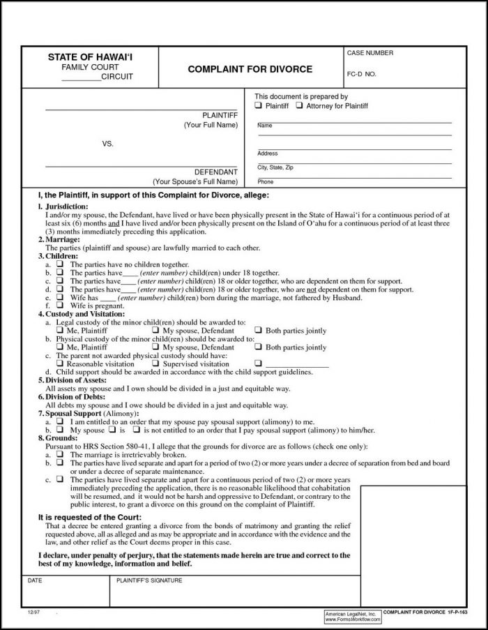 Uncontested Divorce Forms Ny Pdf Uncontested Divorce Forms Ny Pdf
