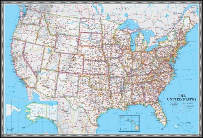 United States Wall Maps For Sale United States Wall Maps For Sale