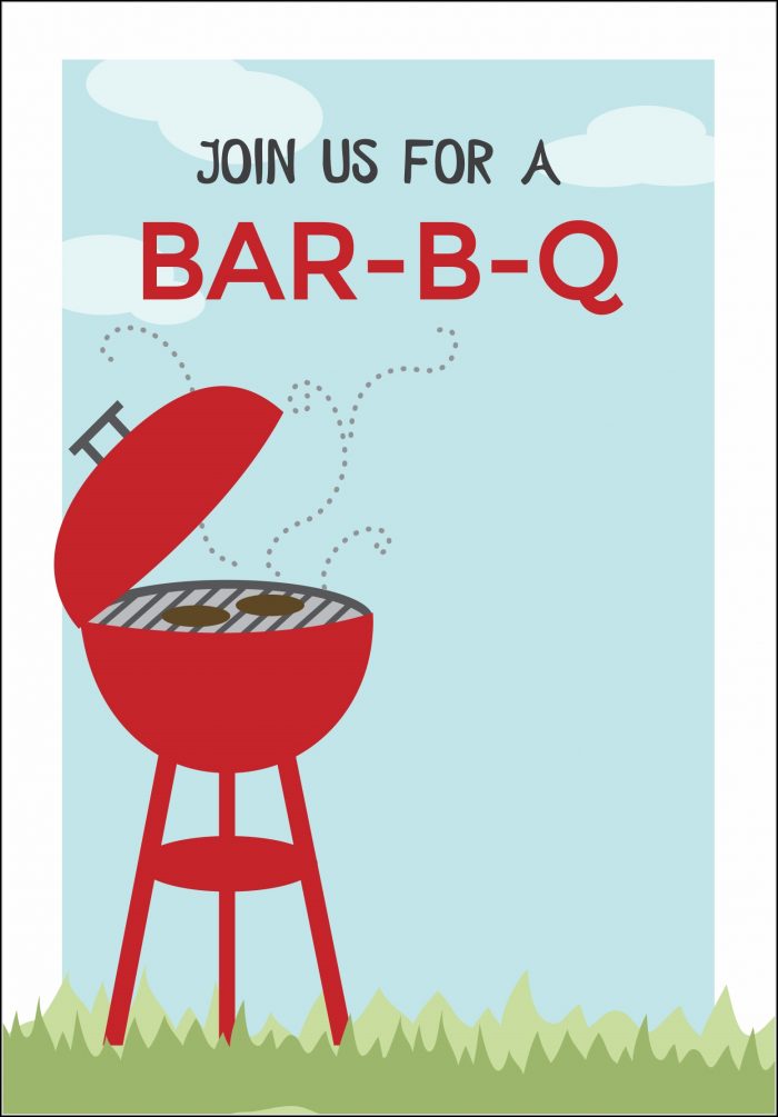 Bbq Invitation Template Free Bbq Invitation Template Free