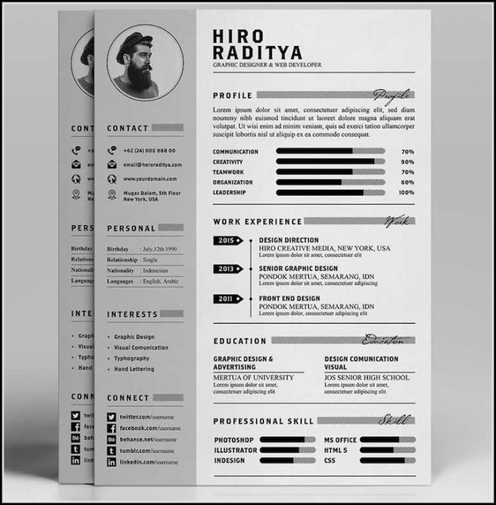 Best Resume Templates Free Download Best Resume Templates Free Download