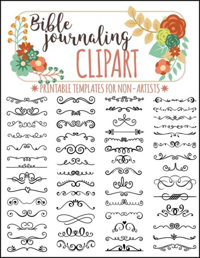 Bible Journaling Templates Bible Journaling Templates