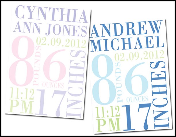 Birth Announcement Template Free Printable Birth Announcement Template Free Printable