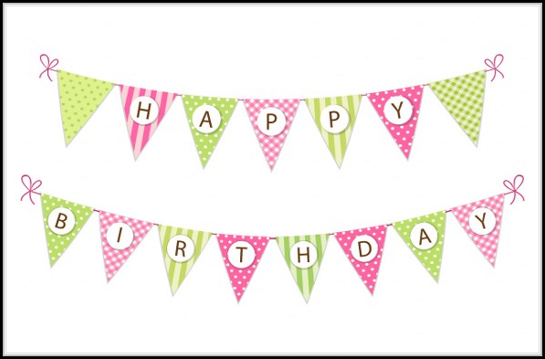 Birthday Banner Template Free Download Birthday Banner Template Free Download