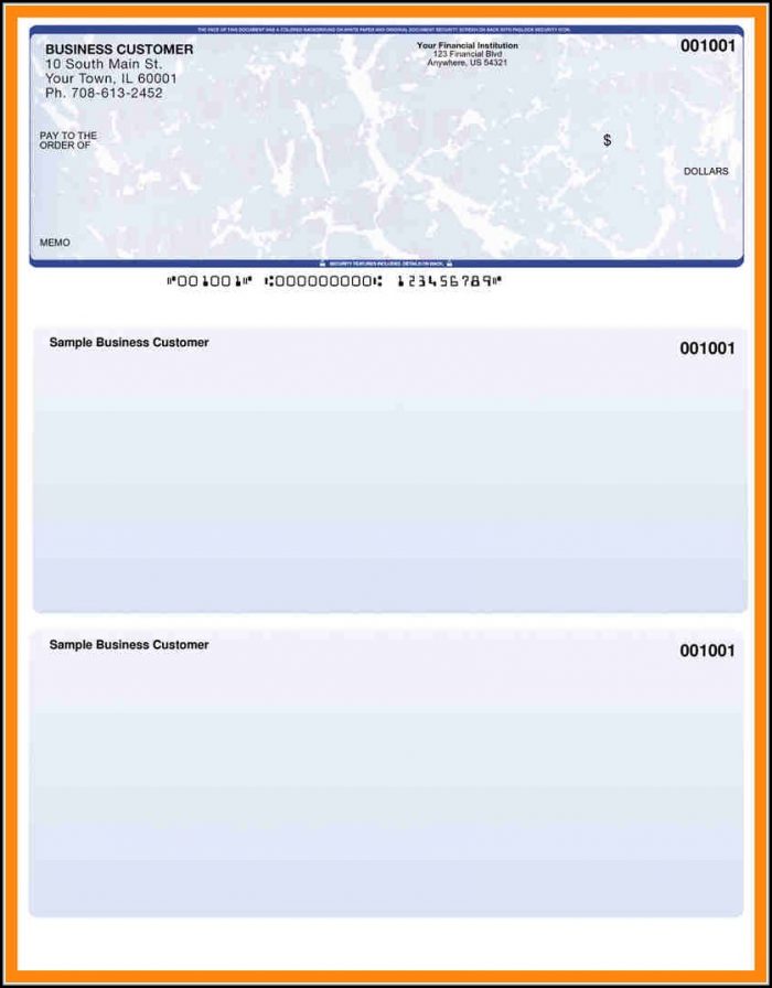Blank Business Check Template Blank Business Check Template
