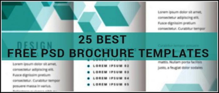 Brochure Templates Free Download Psd Brochure Templates Free Download Psd