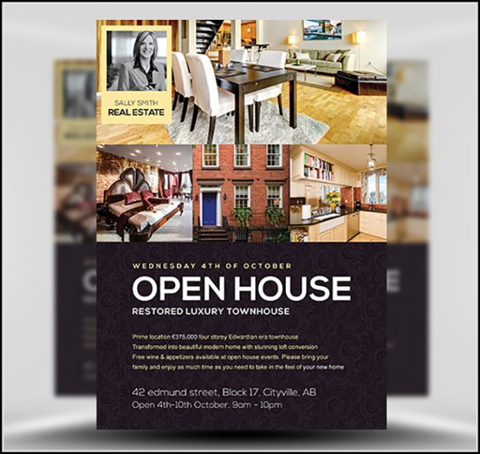 Business Open House Flyer Template Business Open House Flyer Template
