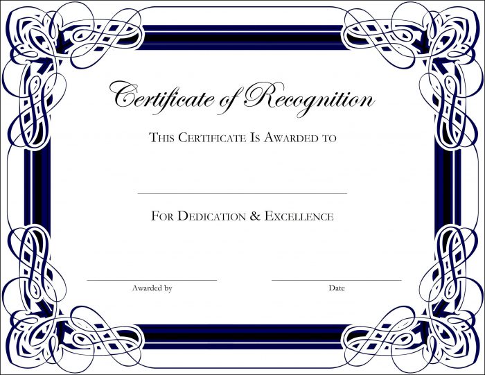 Certificate Of Appreciation Templates Free Download Certificate Of Appreciation Templates Free Download