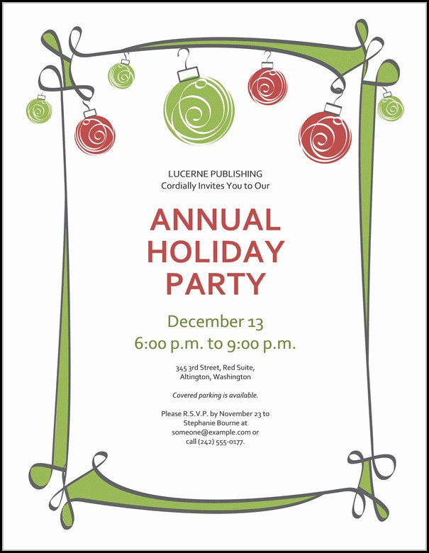Christmas Invitation Templates Free Printable Christmas Invitation Templates Free Printable