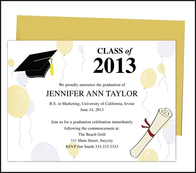 College Graduation Announcements Templates College Graduation Announcements Templates